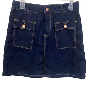 Zara pocket denim skirt size M